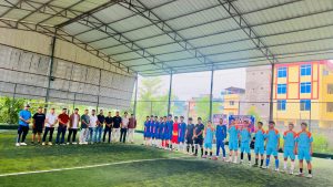 तुलसीपुरमा ‘इन्टर स्कुल फुटसल टुर्नामेन्ट–२०८३’ सुरु